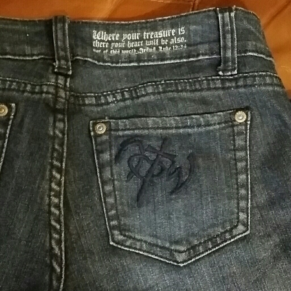 Skinny jeans straight boot leg